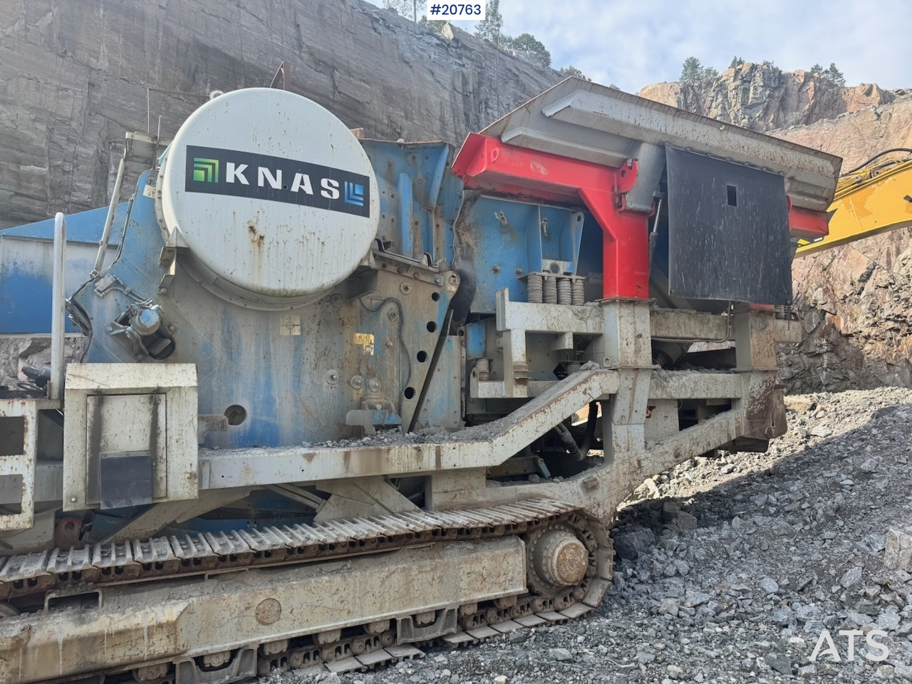 מגרסה Sandvik Ca. 2006 Sandvik 1208 Knuser med Sandvik hengesikt. God stand!: תמונה 15