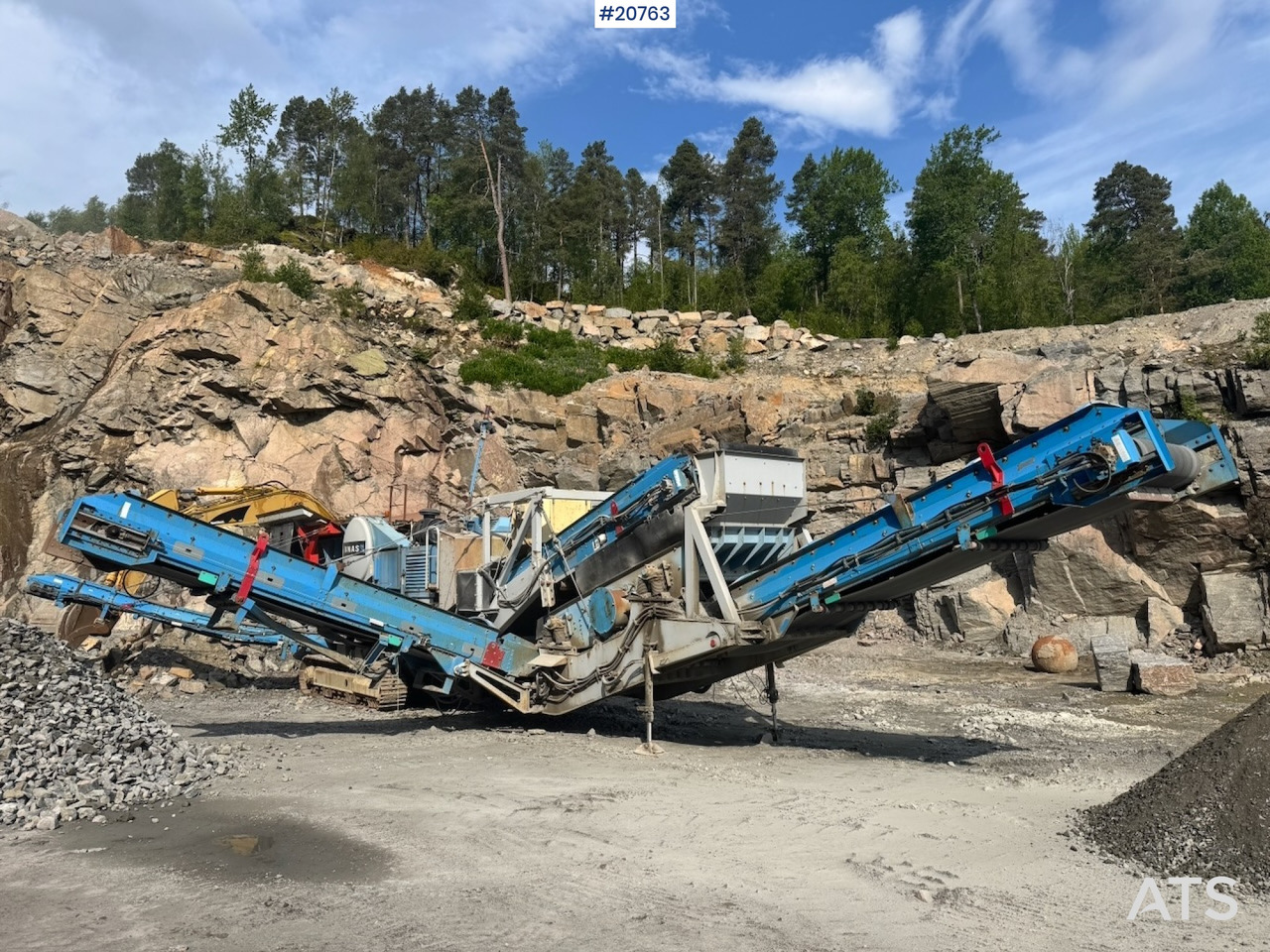 מגרסה Sandvik Ca. 2006 Sandvik 1208 Knuser med Sandvik hengesikt. God stand!: תמונה 5