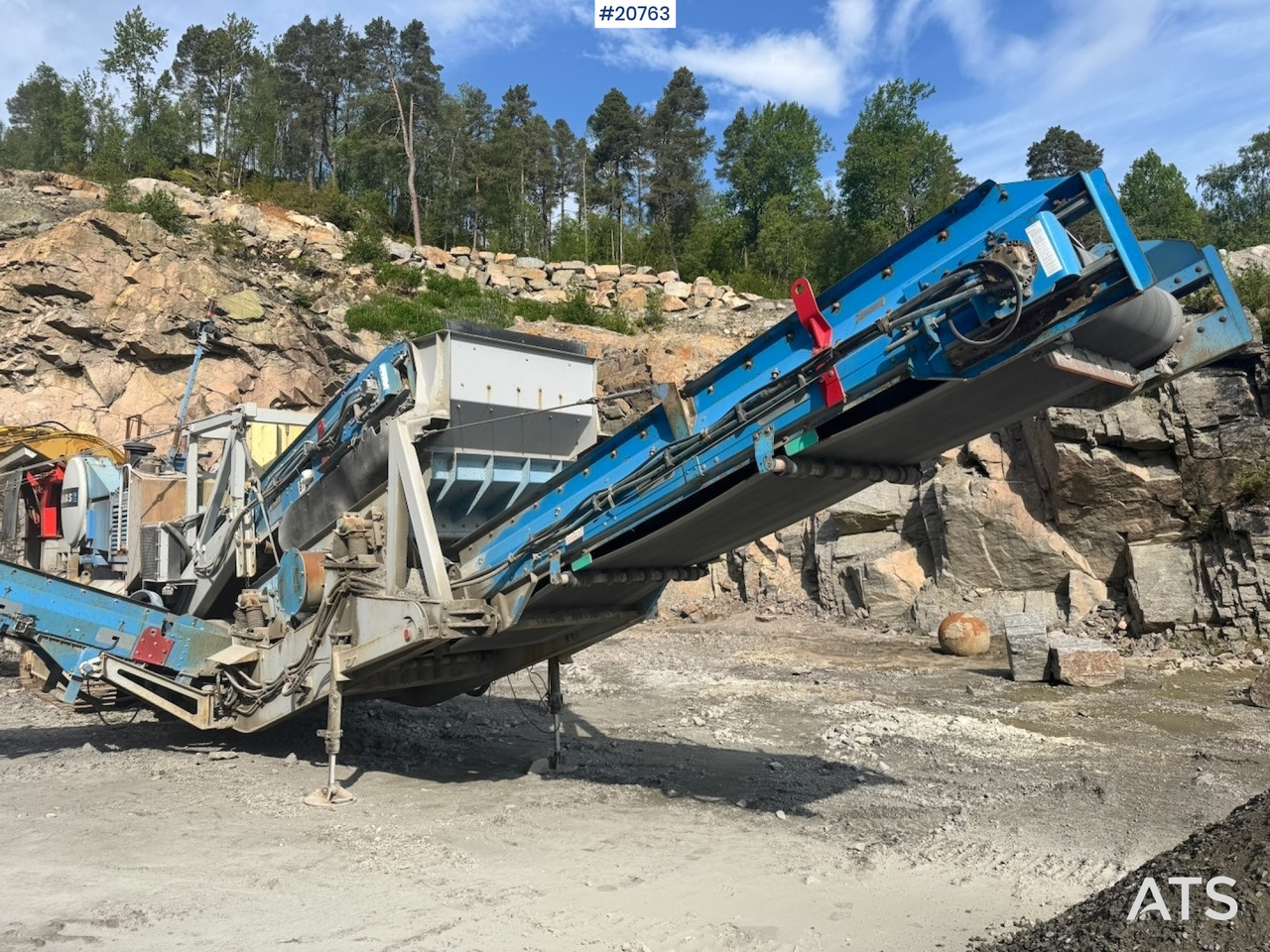 מגרסה Sandvik Ca. 2006 Sandvik 1208 Knuser med Sandvik hengesikt. God stand!: תמונה 6