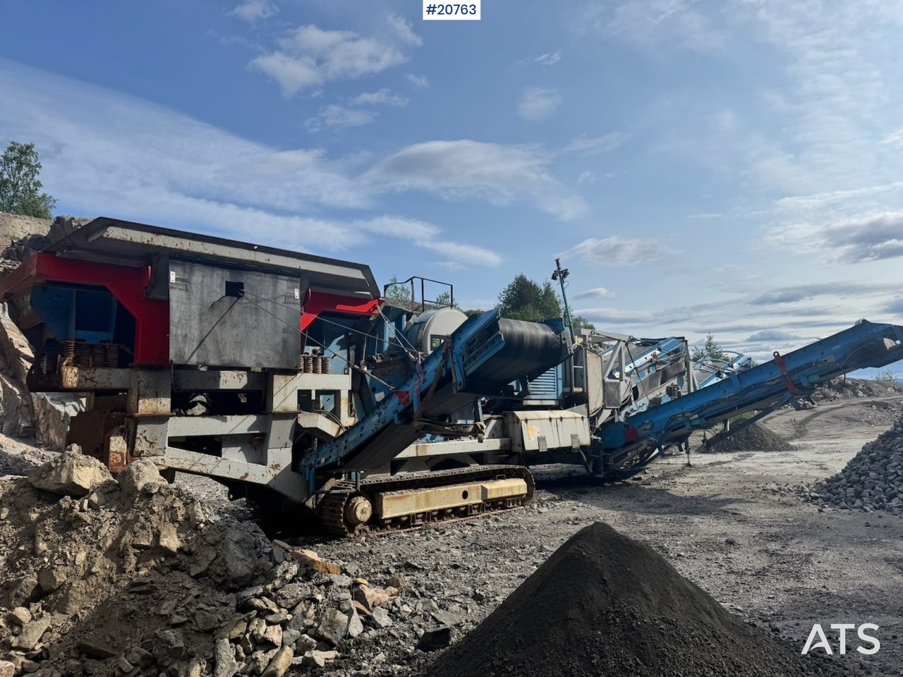 מגרסה Sandvik Ca. 2006 Sandvik 1208 Knuser med Sandvik hengesikt. God stand!: תמונה 27