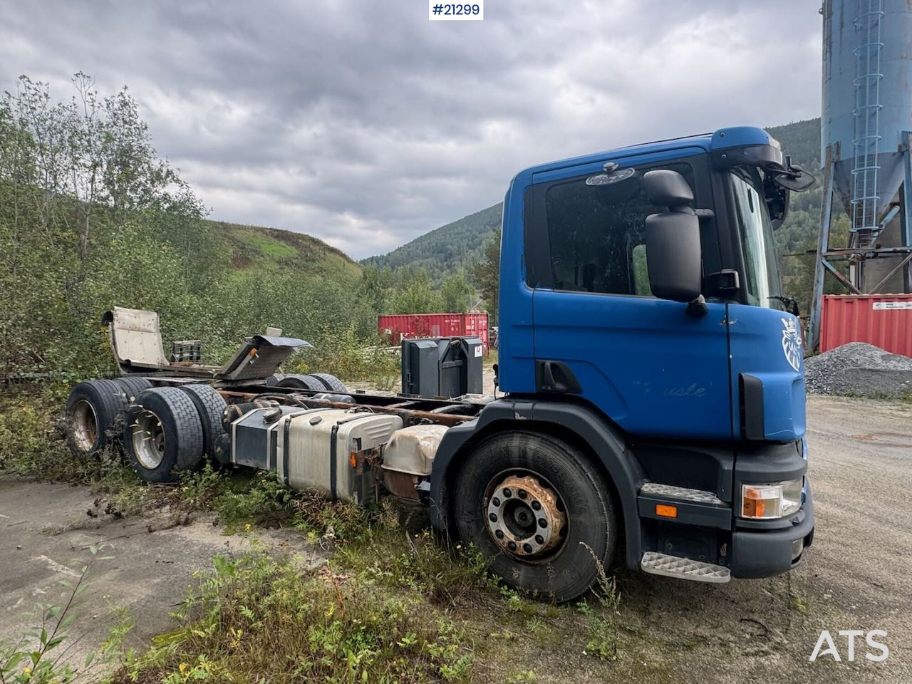 Scania 114G - משאית עם שלדת תא: תמונה 4 Scania 114G - משאית עם שלדת תא: תמונה 4
