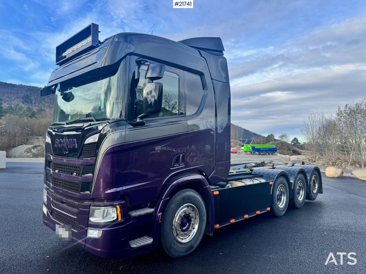 Scania 2018 Scania R580 Tridem Krokbil m/ Kranhydraulikk. Nylakkert! - משאית הרמת וו: תמונה 2 Scania 2018 Scania R580 Tridem Krokbil m/ Kranhydraulikk. Nylakkert! - משאית הרמת וו: תמונה 2