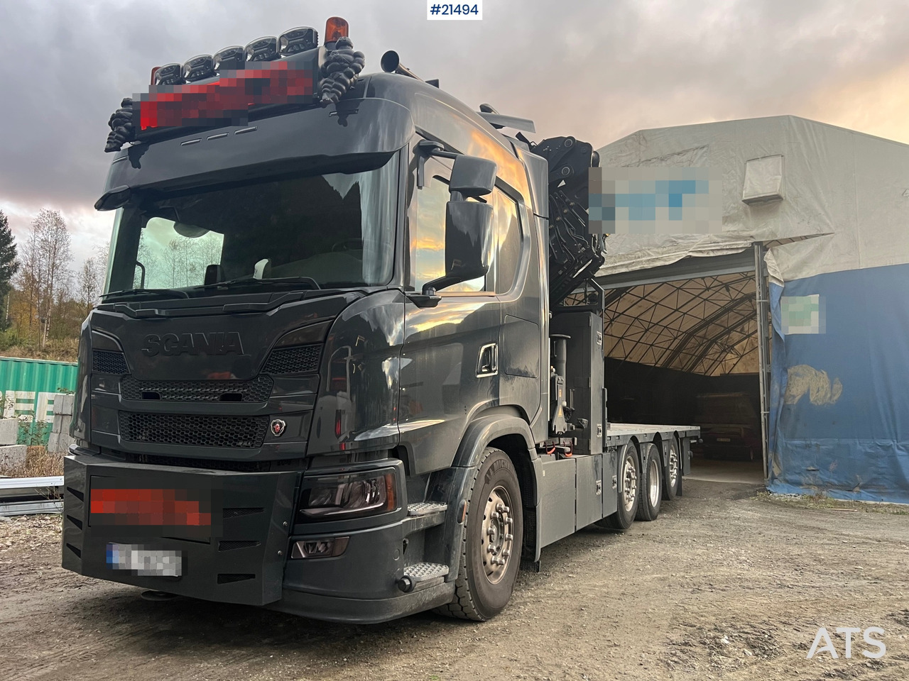 Scania G560 - משאית מנוף: תמונה 1 Scania G560 - משאית מנוף: תמונה 1