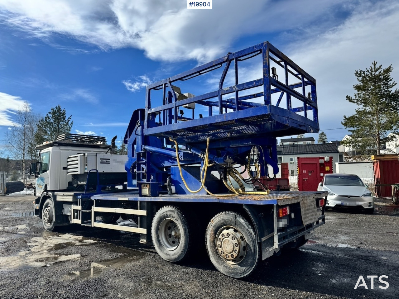 Scania P114 - פלטפורמה אווירית מותקנת על משאית: תמונה 3 Scania P114 - פלטפורמה אווירית מותקנת על משאית: תמונה 3