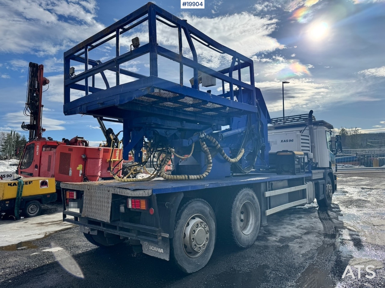 Scania P114 - פלטפורמה אווירית מותקנת על משאית: תמונה 5 Scania P114 - פלטפורמה אווירית מותקנת על משאית: תמונה 5