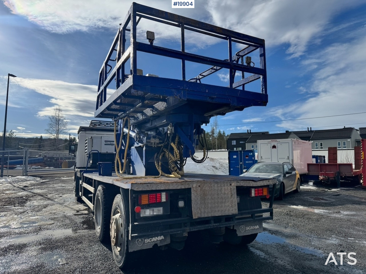 Scania P114 - פלטפורמה אווירית מותקנת על משאית: תמונה 4 Scania P114 - פלטפורמה אווירית מותקנת על משאית: תמונה 4