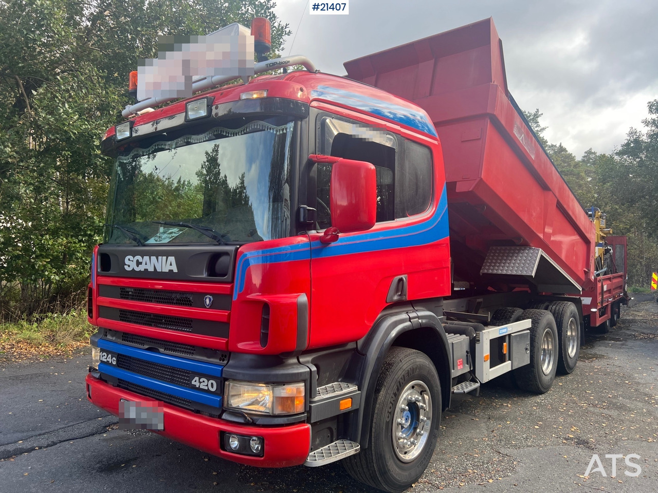 Scania P124G - מזהיר: תמונה 1 Scania P124G - מזהיר: תמונה 1