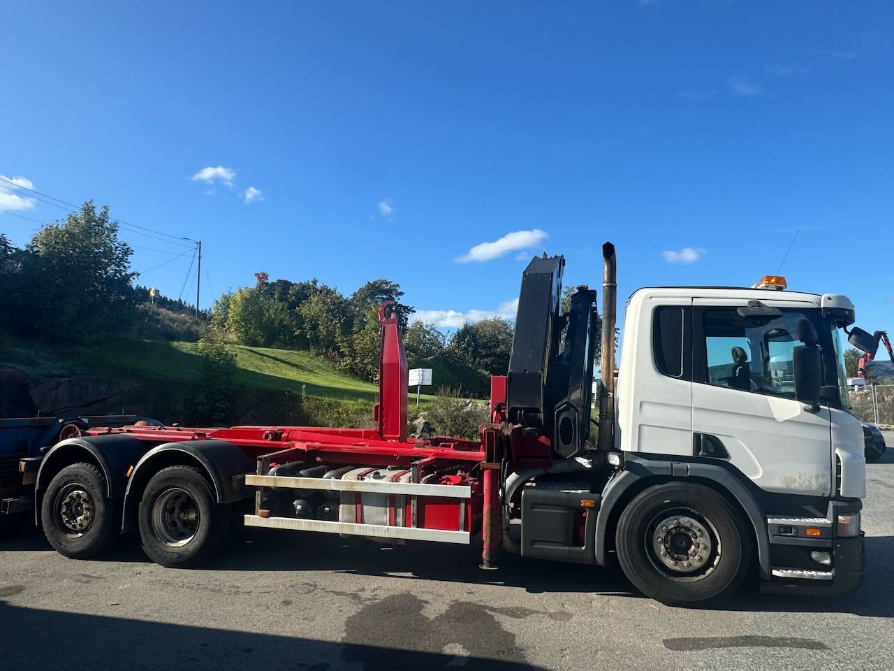 Scania P340 Krok/kranbil 23 t/m Palfinger kran - משאית מנוף: תמונה 4 Scania P340 Krok/kranbil 23 t/m Palfinger kran - משאית מנוף: תמונה 4