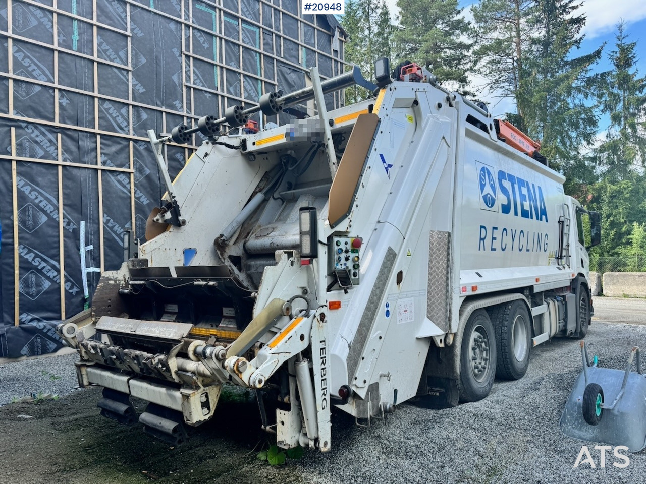 Scania P410 - משאית אשפה: תמונה 4 Scania P410 - משאית אשפה: תמונה 4
