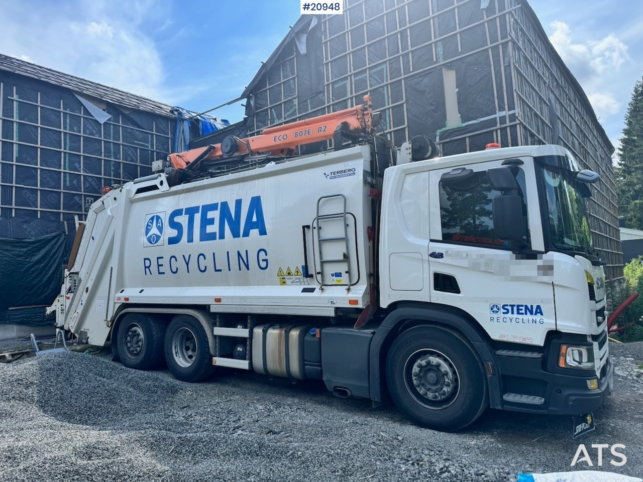 Scania P410 - משאית אשפה: תמונה 2 Scania P410 - משאית אשפה: תמונה 2