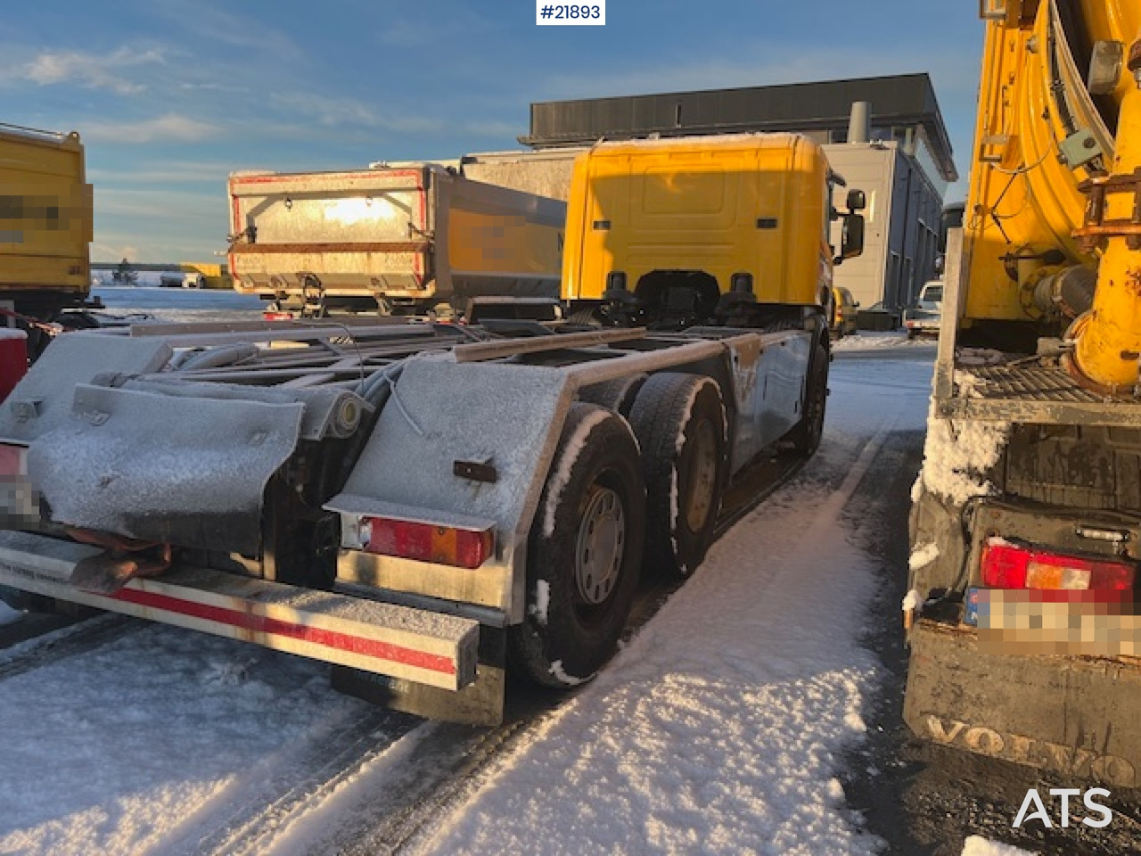 Scania P420 6x2 chassi m/ Tipp og defekt girkasse - משאית עם שלדת תא: תמונה 2 Scania P420 6x2 chassi m/ Tipp og defekt girkasse - משאית עם שלדת תא: תמונה 2