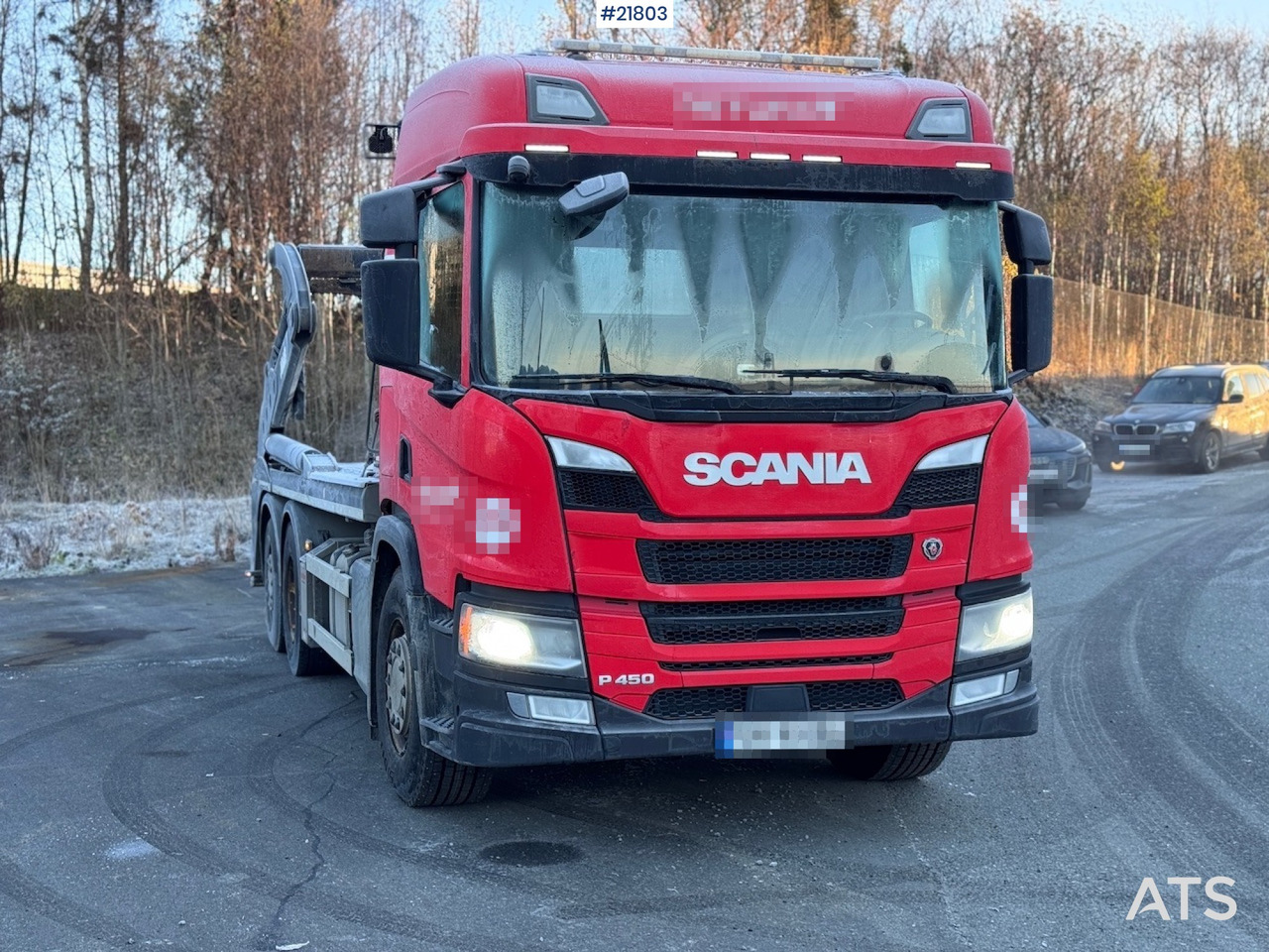 Scania P450 - משאית דילוג העמסה: תמונה 2 Scania P450 - משאית דילוג העמסה: תמונה 2