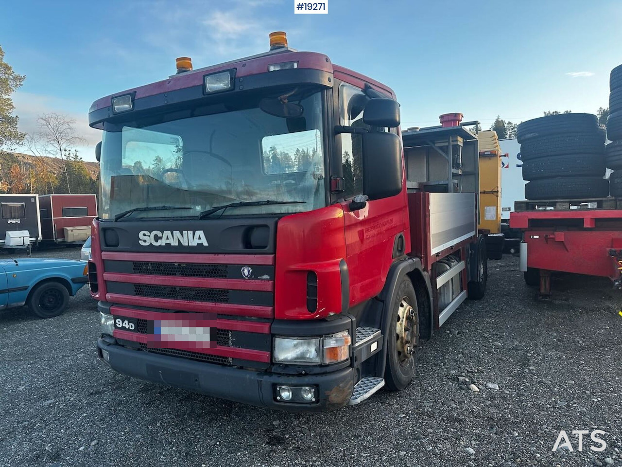 Scania P94 bufferbil m/ Euroskilt pute. Lav km - כלי רכב עירוני/ מיוחד, משאית: תמונה 3 Scania P94 bufferbil m/ Euroskilt pute. Lav km - כלי רכב עירוני/ מיוחד, משאית: תמונה 3