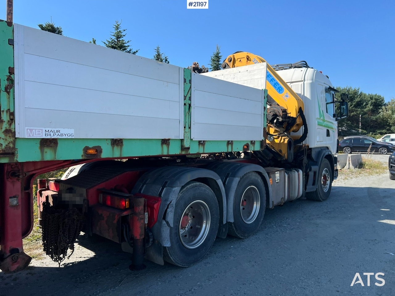 Scania R164 - משאית מנוף: תמונה 3 Scania R164 - משאית מנוף: תמונה 3
