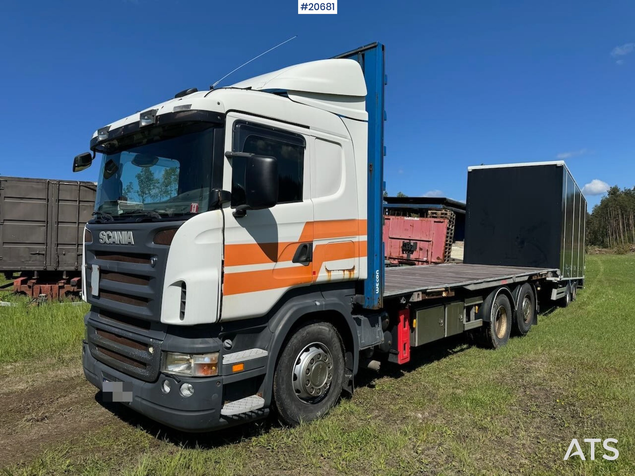 Scania R420 - מוביל מכולות/ משאית החלפת גוף: תמונה 1 Scania R420 - מוביל מכולות/ משאית החלפת גוף: תמונה 1