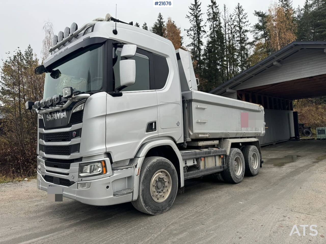 Scania R580 6x4 Brøyterigget Tippbil - מזהיר: תמונה 2 Scania R580 6x4 Brøyterigget Tippbil - מזהיר: תמונה 2