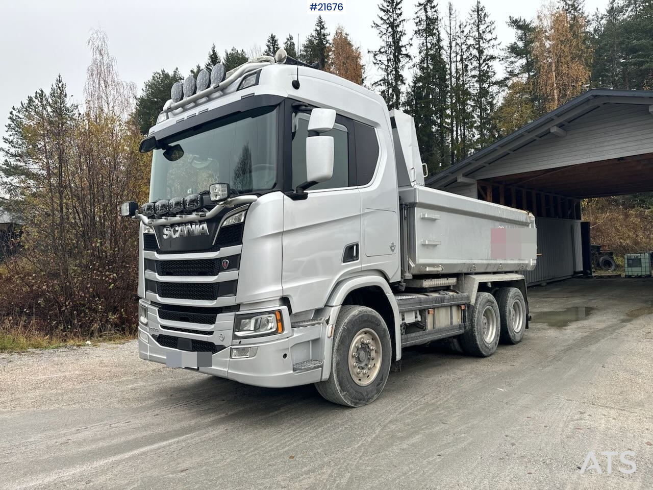 Scania R580 6x4 Brøyterigget Tippbil - מזהיר: תמונה 1 Scania R580 6x4 Brøyterigget Tippbil - מזהיר: תמונה 1