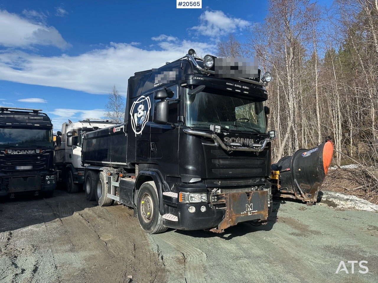 Scania R580 - מזהיר: תמונה 1 Scania R580 - מזהיר: תמונה 1