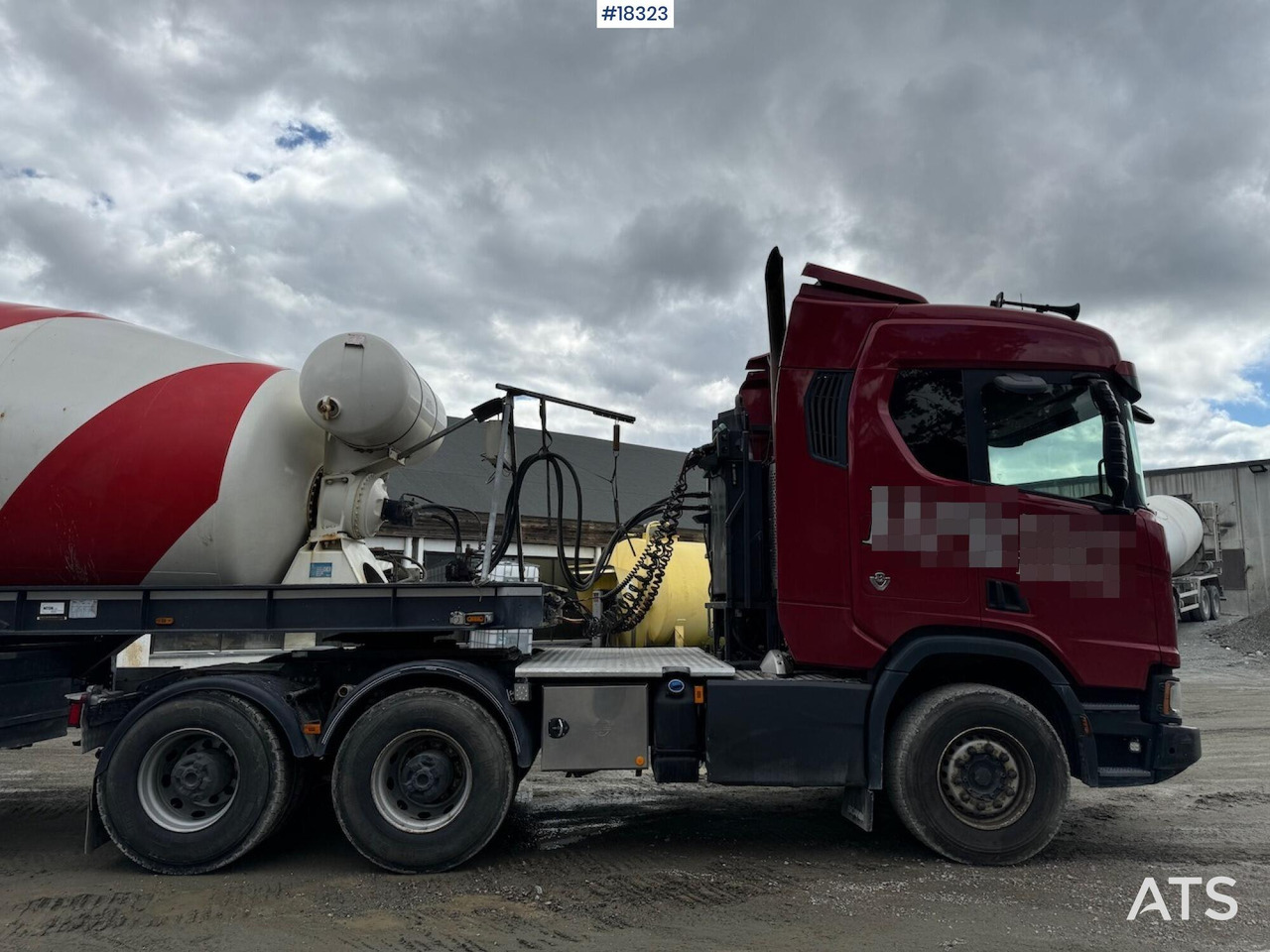 Scania R580 - משאית מערבלת בטון: תמונה 5 Scania R580 - משאית מערבלת בטון: תמונה 5