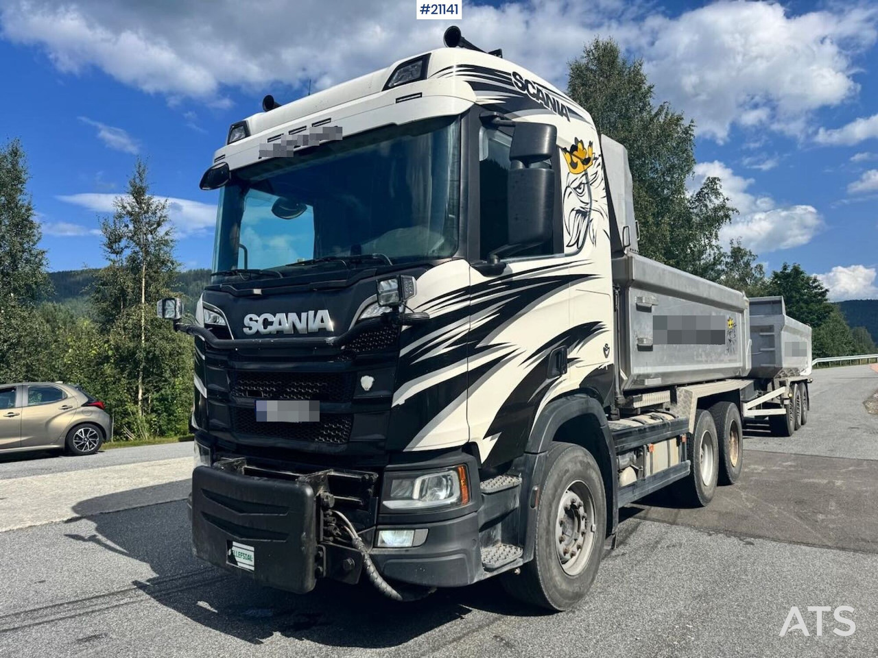 Scania R580 - מזהיר: תמונה 2 Scania R580 - מזהיר: תמונה 2