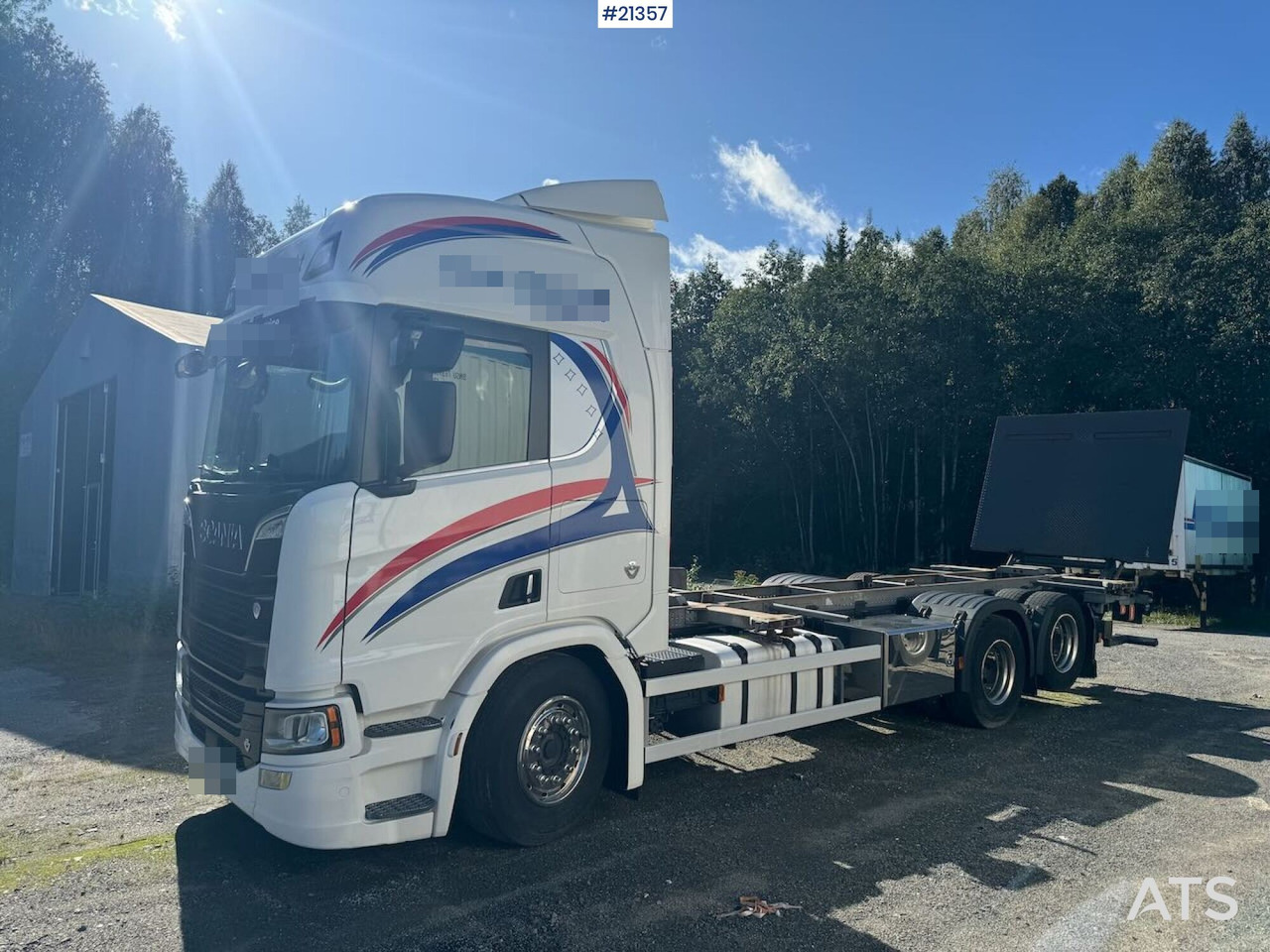 Scania R580 - מוביל מכולות/ משאית החלפת גוף: תמונה 3 Scania R580 - מוביל מכולות/ משאית החלפת גוף: תמונה 3