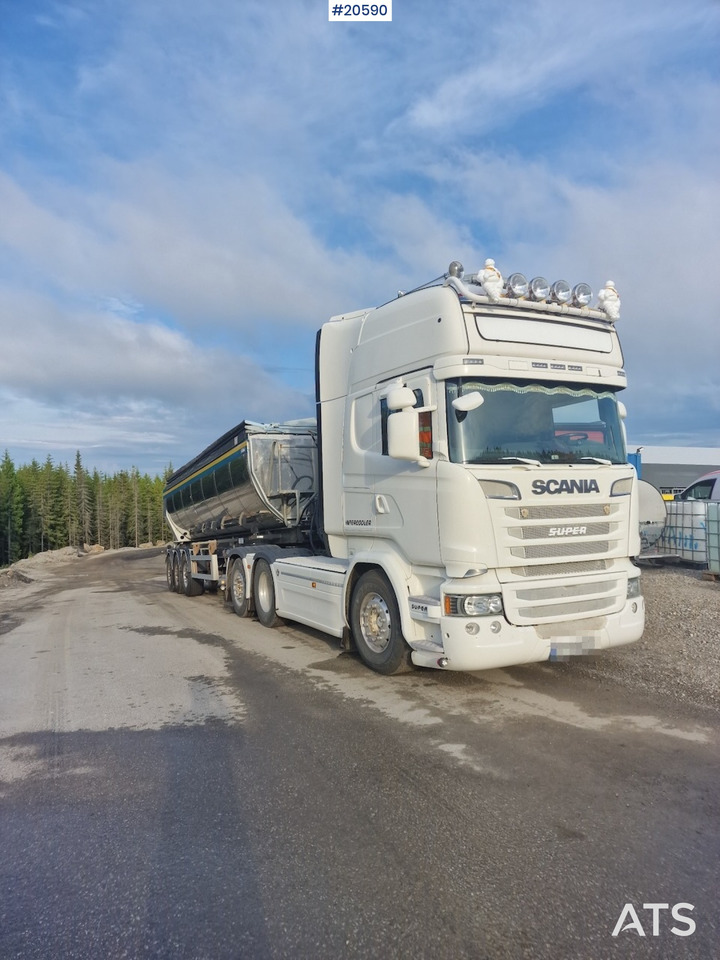 Scania R580 - יחידת טרקטור: תמונה 1 Scania R580 - יחידת טרקטור: תמונה 1