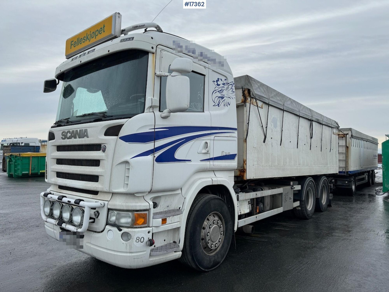 Scania R620 - משאית תיבה: תמונה 1 Scania R620 - משאית תיבה: תמונה 1