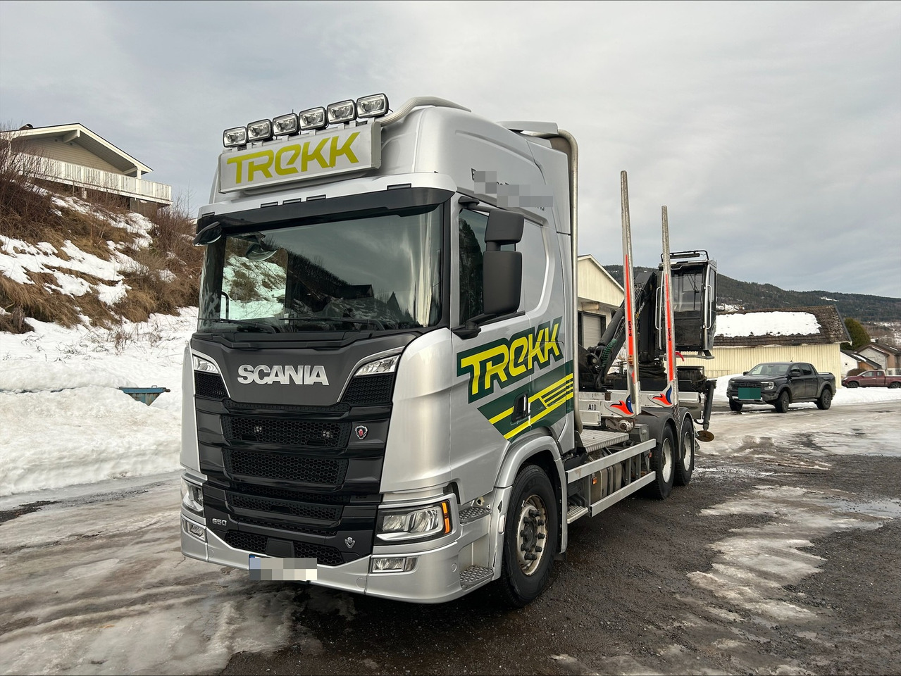 Scania R650 - משאית עץ: תמונה 2 Scania R650 - משאית עץ: תמונה 2