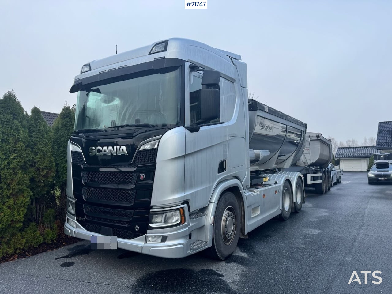 Scania R660 6X4 Asfaltbil m/ Carnehl asfaltkjerre - מזהיר: תמונה 1 Scania R660 6X4 Asfaltbil m/ Carnehl asfaltkjerre - מזהיר: תמונה 1