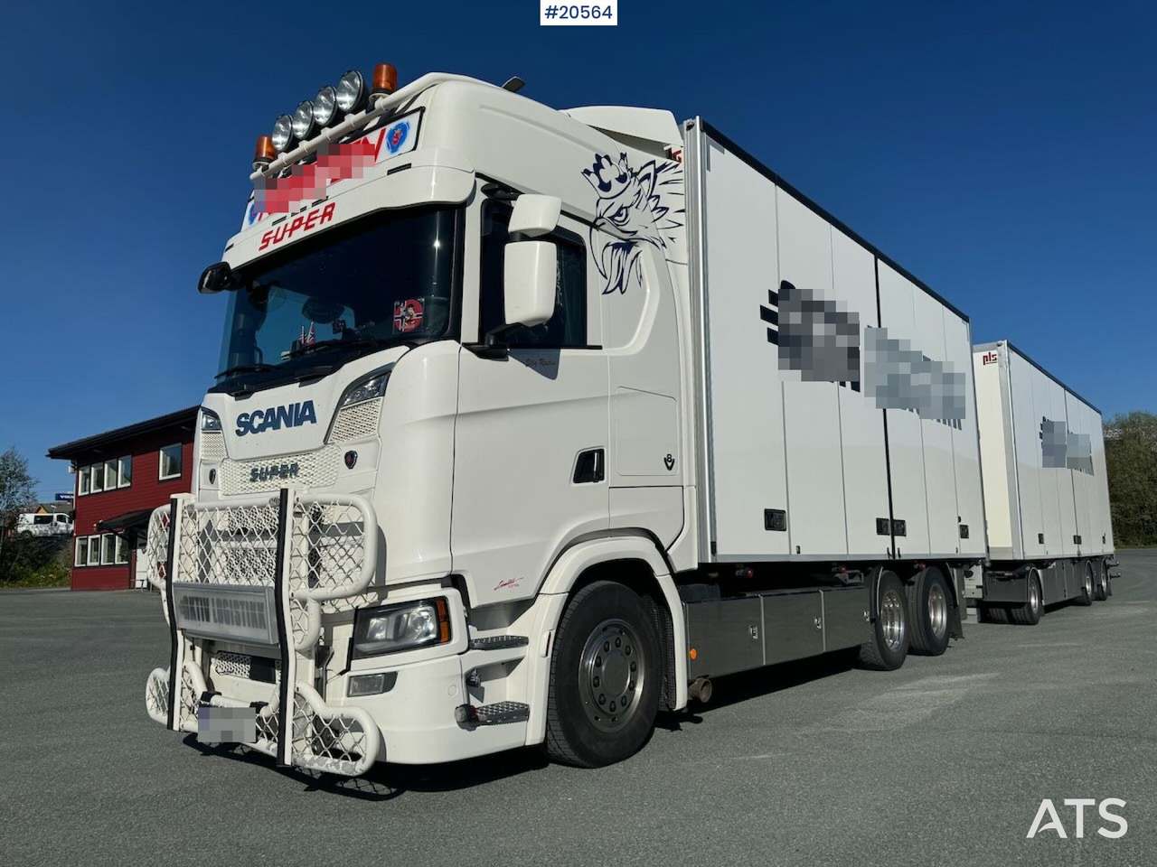 Scania S650 - משאית תיבה: תמונה 1 Scania S650 - משאית תיבה: תמונה 1