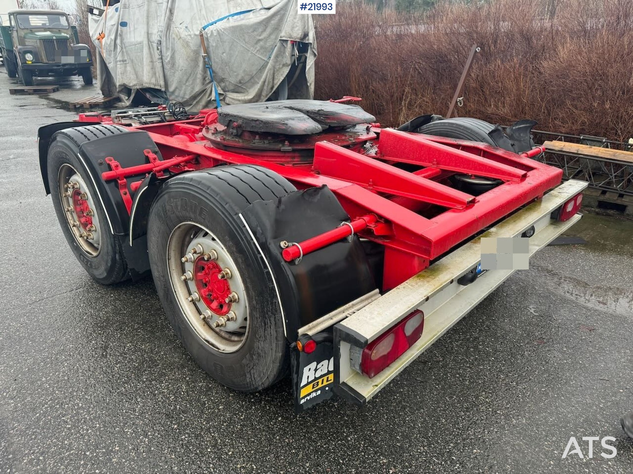 Schmitz Cargobull 2-akslet dolly - קרון נגרר: תמונה 3 Schmitz Cargobull 2-akslet dolly - קרון נגרר: תמונה 3