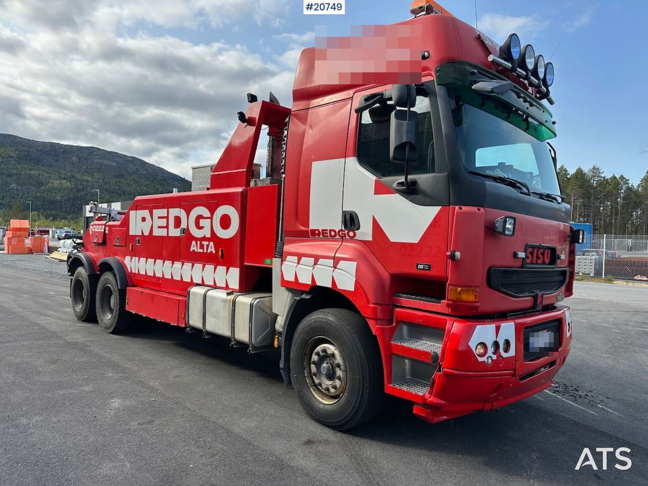 Sisu E18M 6x4 tungberger m/ EKA påbygg og kjettinger. SE VIDEO - משאית גרירה: תמונה 4 Sisu E18M 6x4 tungberger m/ EKA påbygg og kjettinger. SE VIDEO - משאית גרירה: תמונה 4