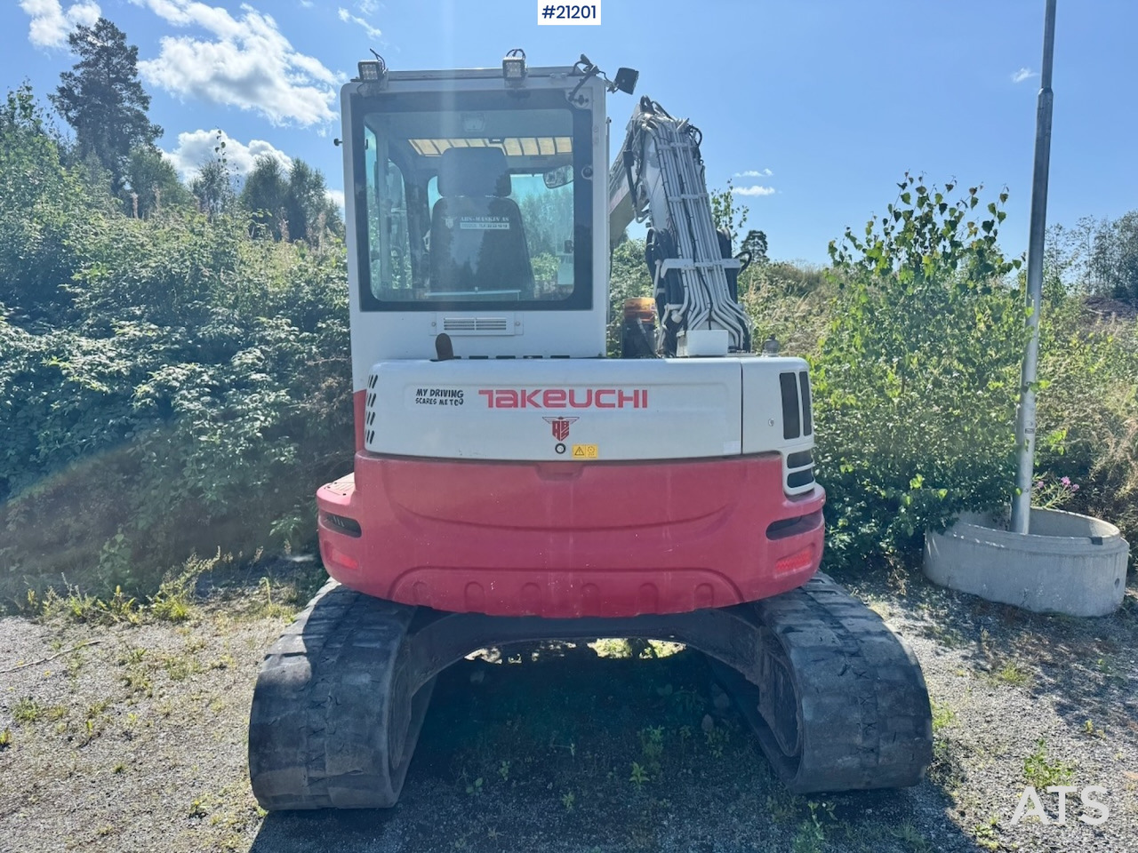Takeuchi TB280FR - מחפר סורק: תמונה 3 Takeuchi TB280FR - מחפר סורק: תמונה 3