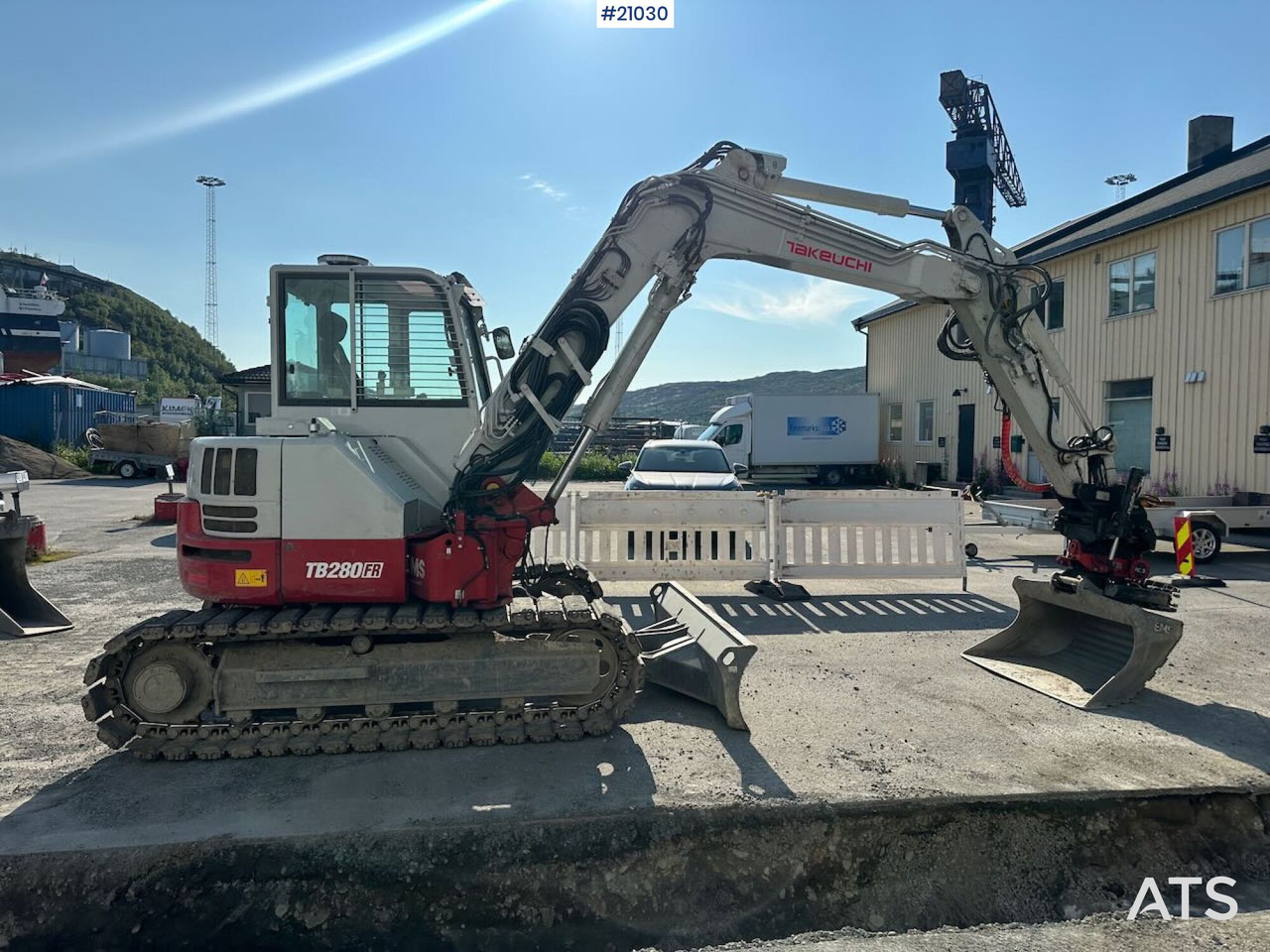 Takeuchi TB280FR - מיני מחפר: תמונה 4 Takeuchi TB280FR - מיני מחפר: תמונה 4