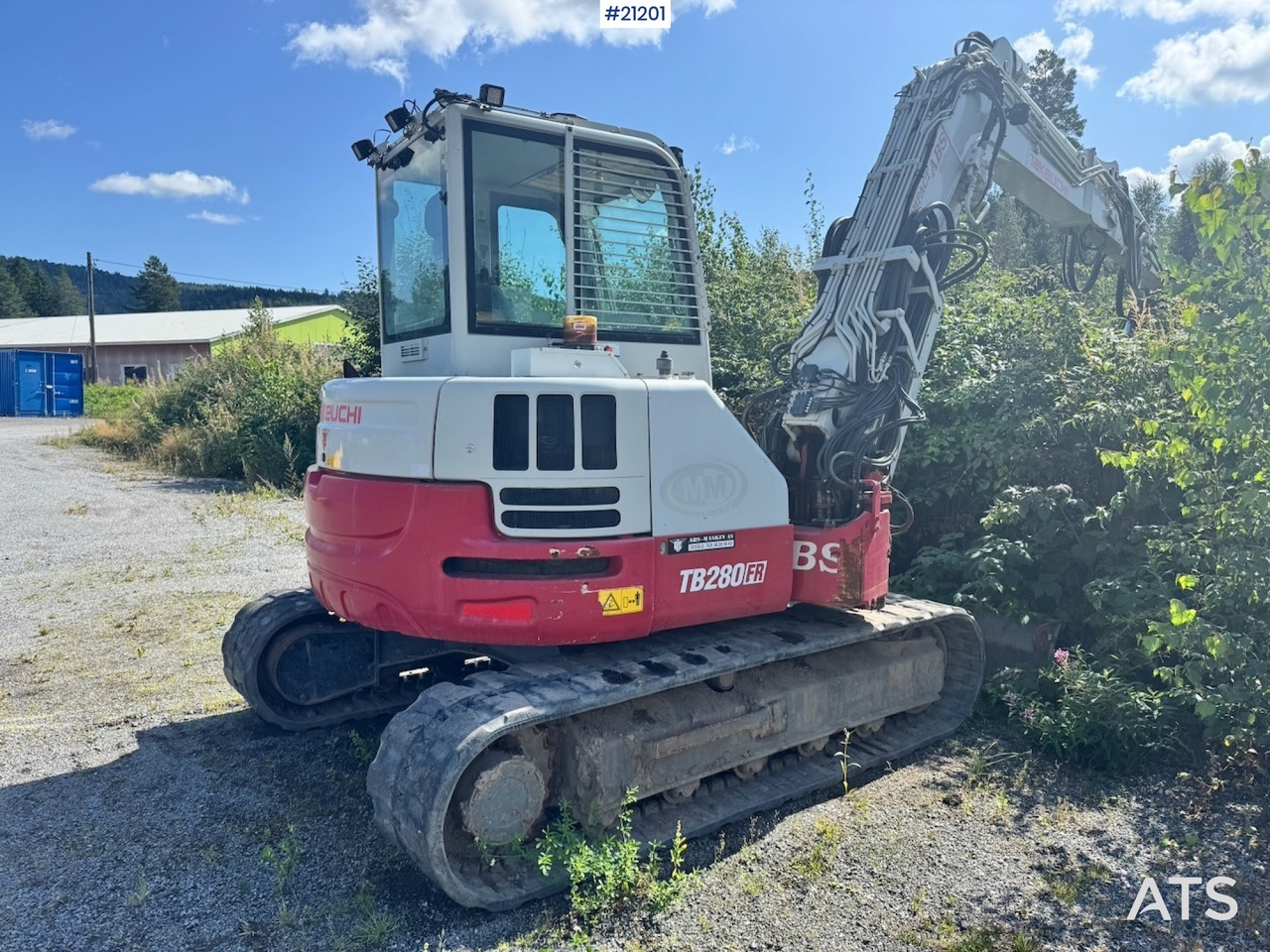 Takeuchi TB280FR - מחפר סורק: תמונה 4 Takeuchi TB280FR - מחפר סורק: תמונה 4