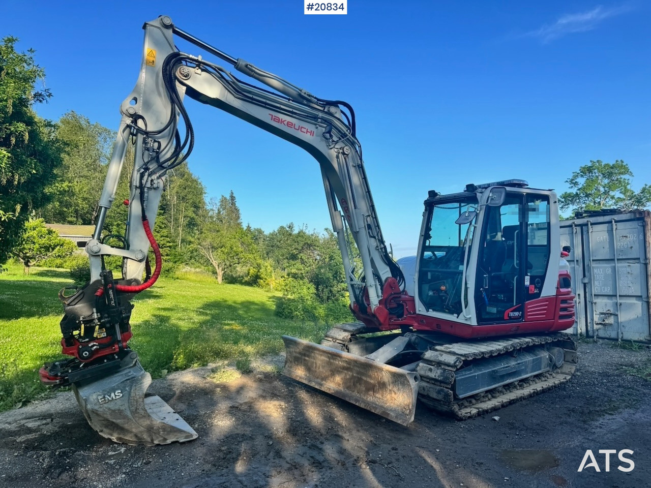 Takeuchi TB290-2 - מיני מחפר: תמונה 2 Takeuchi TB290-2 - מיני מחפר: תמונה 2