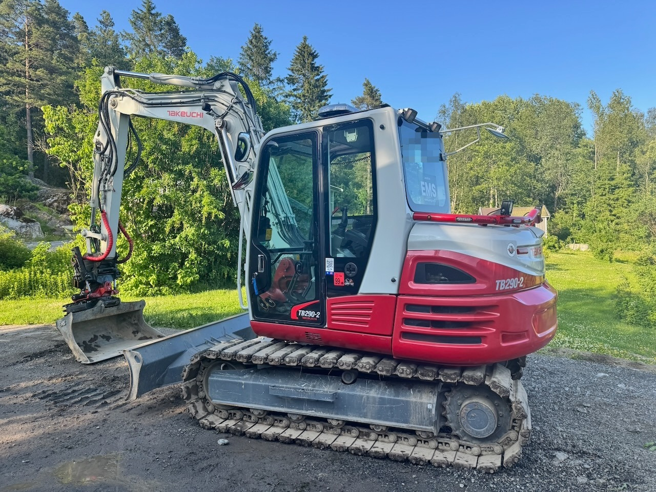 Takeuchi TB290-2 - מיני מחפר: תמונה 3 Takeuchi TB290-2 - מיני מחפר: תמונה 3