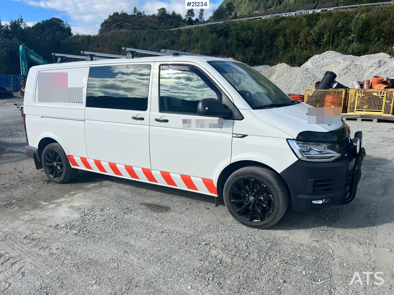 כלי רכב מסחרי עם לוח Volkswagen TRANSPORTER: תמונה 8