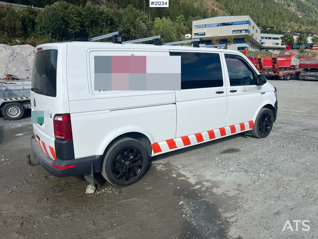 כלי רכב מסחרי עם לוח Volkswagen TRANSPORTER: תמונה 13