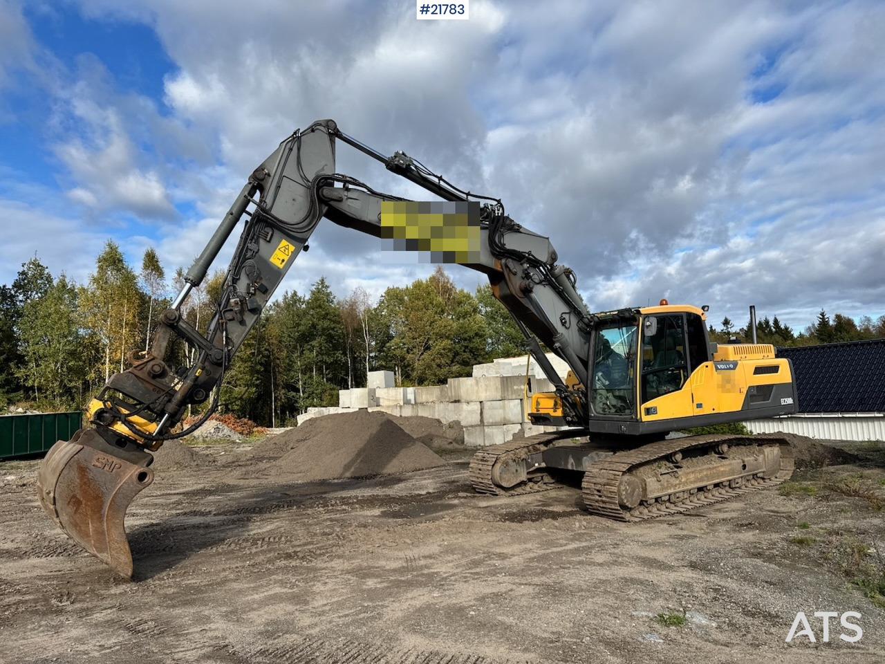 Volvo 2012 Volvo EC250 m/ Rototilt, GPS og 2 skuffer. - מחפר סורק: תמונה 3 Volvo 2012 Volvo EC250 m/ Rototilt, GPS og 2 skuffer. - מחפר סורק: תמונה 3