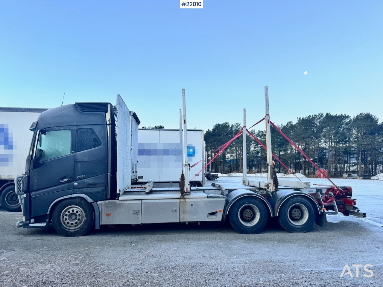 Volvo 2014 Volvo FH750 6x4 Tømmerbil. Uten kran - משאית עץ: תמונה 3 Volvo 2014 Volvo FH750 6x4 Tømmerbil. Uten kran - משאית עץ: תמונה 3