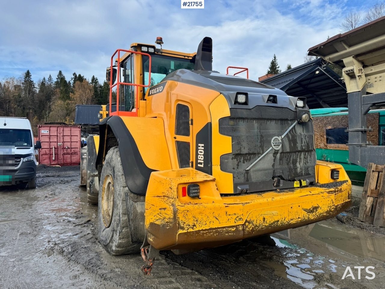 מעמיס גלגלים Volvo 2018 Volvo L180H Hjullaster m/ Skuffe.: תמונה 6 מעמיס גלגלים Volvo 2018 Volvo L180H Hjullaster m/ Skuffe.: תמונה 6