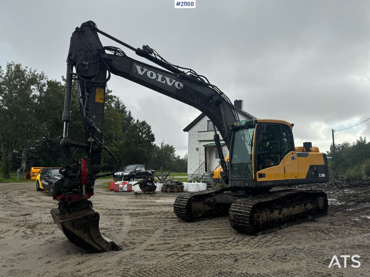 Volvo EC180DL - מחפר סורק: תמונה 4 Volvo EC180DL - מחפר סורק: תמונה 4