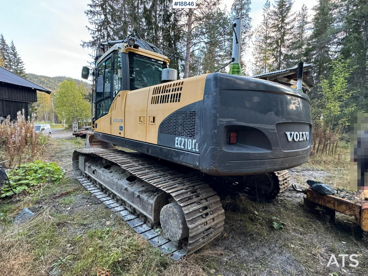 Volvo EC210CL - מחפר סורק: תמונה 4 Volvo EC210CL - מחפר סורק: תמונה 4