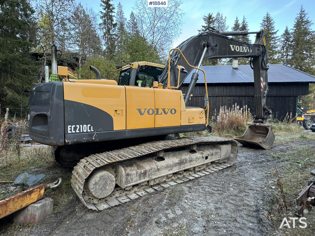 Volvo EC210CL - מחפר סורק: תמונה 2 Volvo EC210CL - מחפר סורק: תמונה 2