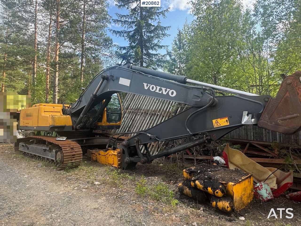 Volvo EC240LC - מחפר סורק: תמונה 2 Volvo EC240LC - מחפר סורק: תמונה 2