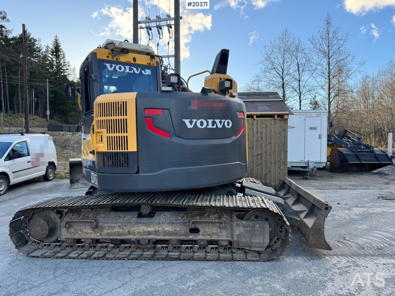 Volvo ECR145DL - מחפר: תמונה 3 Volvo ECR145DL - מחפר: תמונה 3