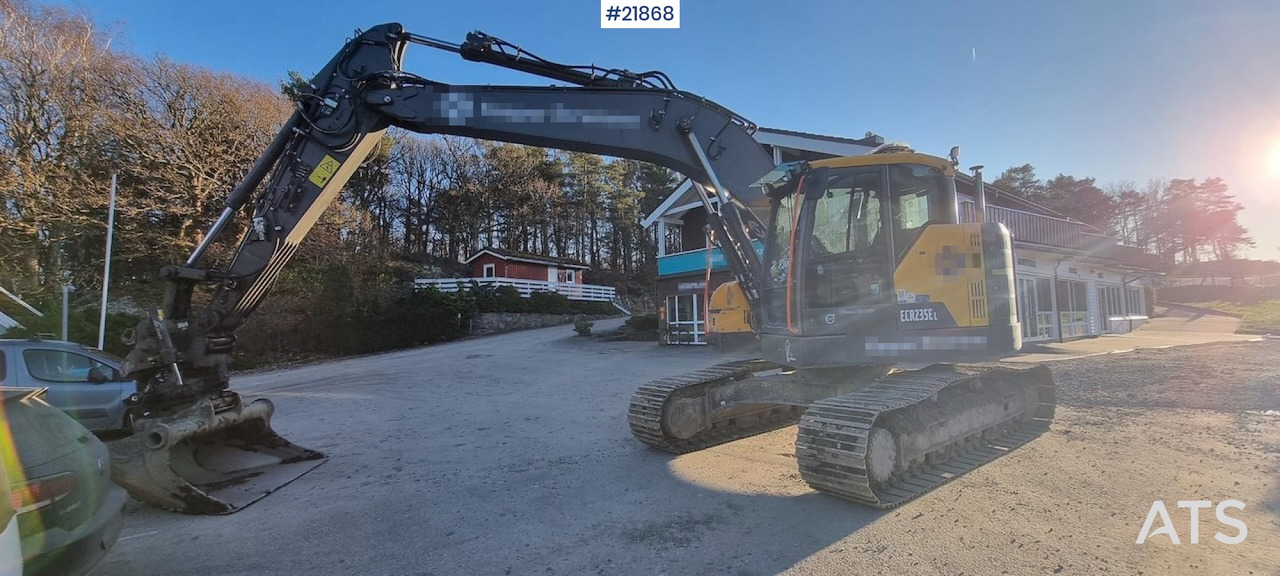 Volvo ECR235 EL gravemaskin m/ graveskuffe, pusseskuffe, rototilt og gps - מחפר: תמונה 5 Volvo ECR235 EL gravemaskin m/ graveskuffe, pusseskuffe, rototilt og gps - מחפר: תמונה 5
