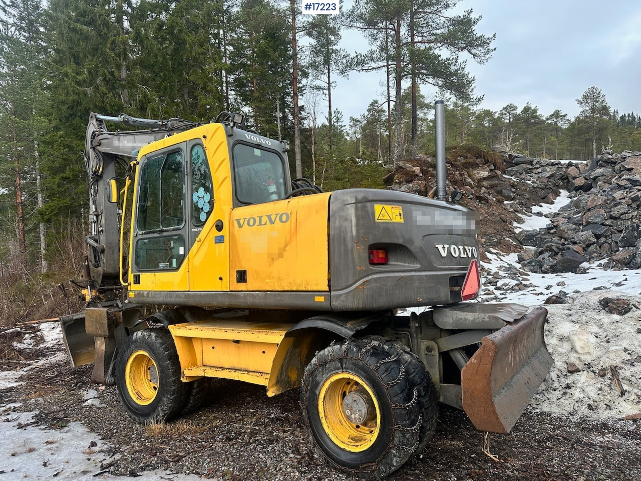 Volvo EW160B - מחפר: תמונה 3 Volvo EW160B - מחפר: תמונה 3