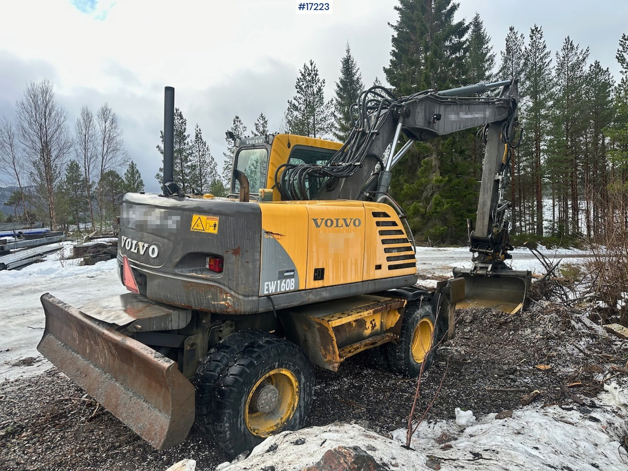 Volvo EW160B - מחפר: תמונה 5 Volvo EW160B - מחפר: תמונה 5